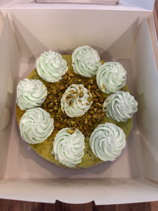 Large Pistachio Cheesecake