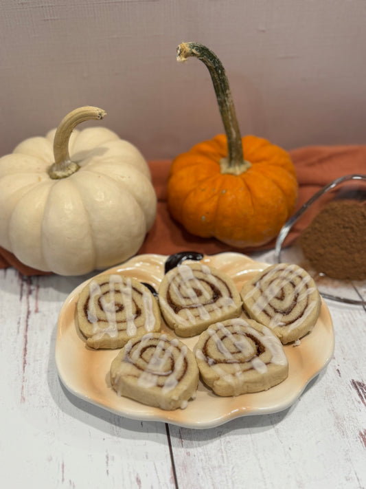 Cinnamon roll cookies