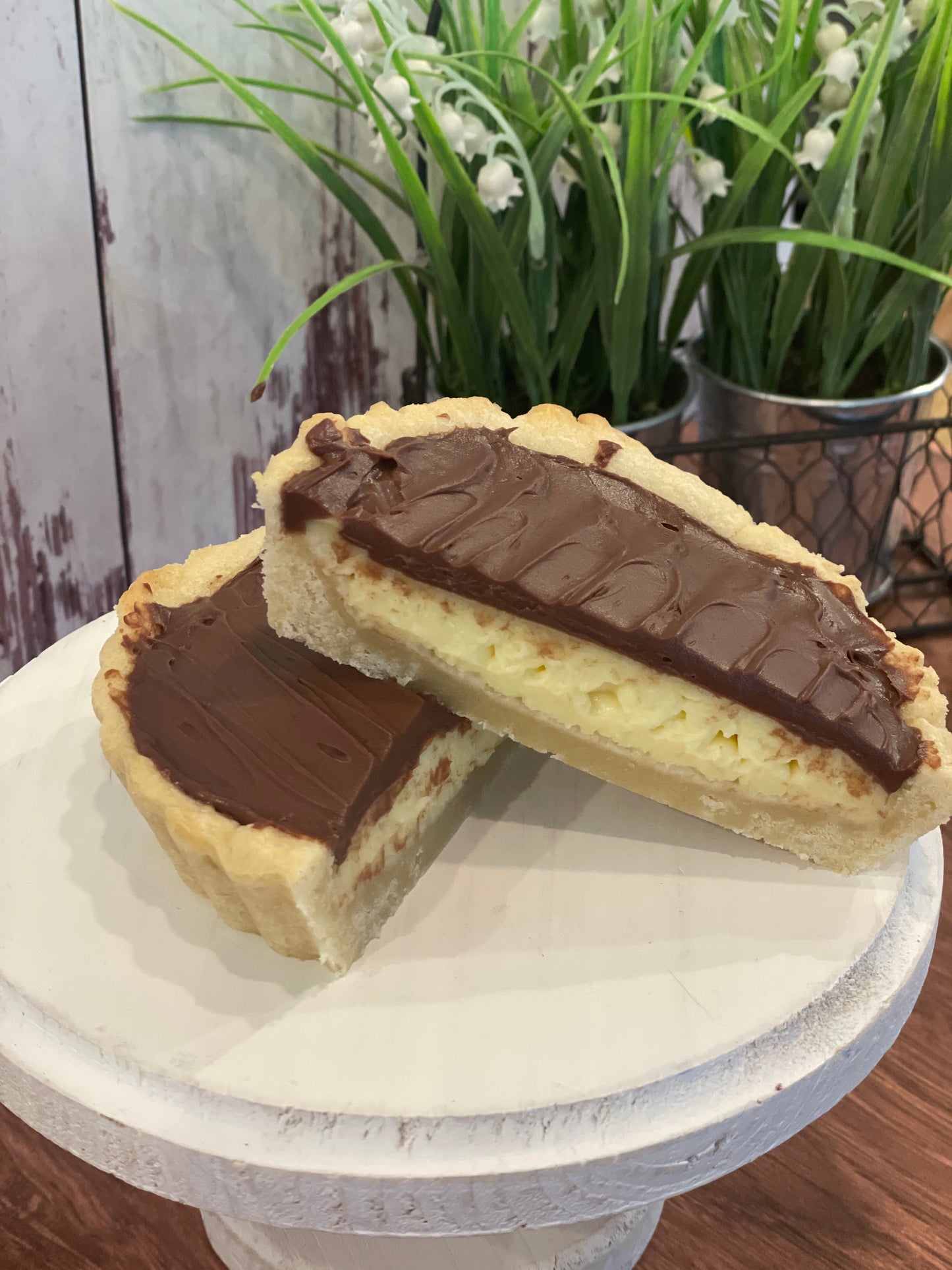 Boston Cream Pie Cookie